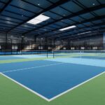 ピックルボールのコート