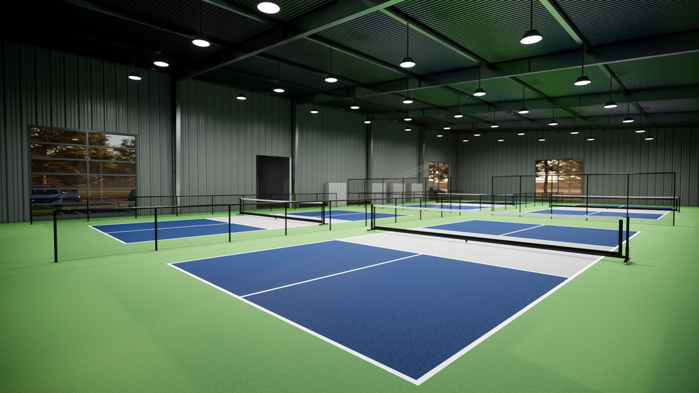 ピックルボールのコート
