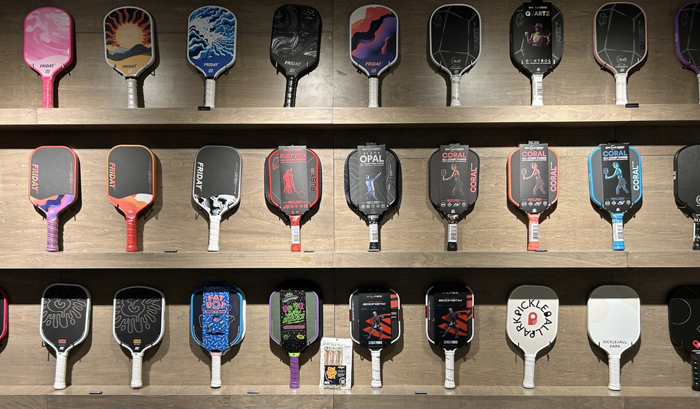 種類が豊富なピックルボールのラケット（パドル）